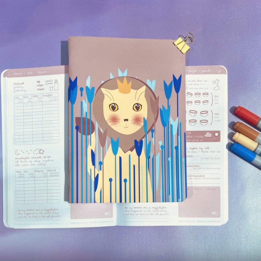 kisoroszlan babanaplo karlalina barna 2025 kisoroszlan babanaplo karlalina barna 2025