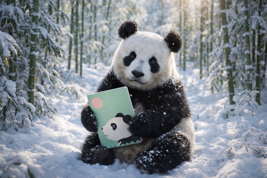 shin bu keleti ihletésű, pandamacis hozzátáplálási napló uniszex, zöld nyomatos