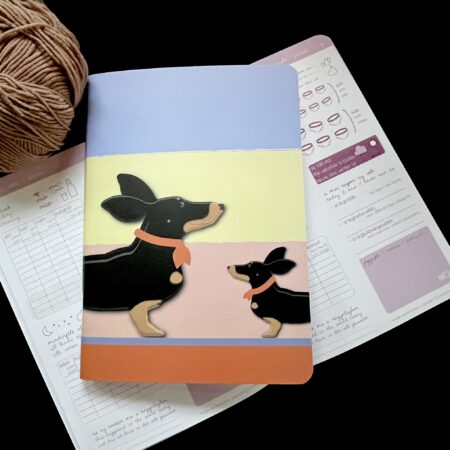 kistacskóm babanapló fukszia nyomatos