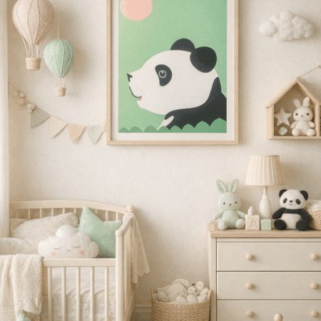 shin bu panda – dekor – poszter